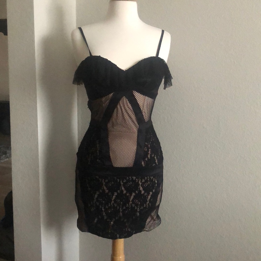 PasCucci Lace black dress
